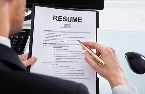 Keep Your Resume Positive